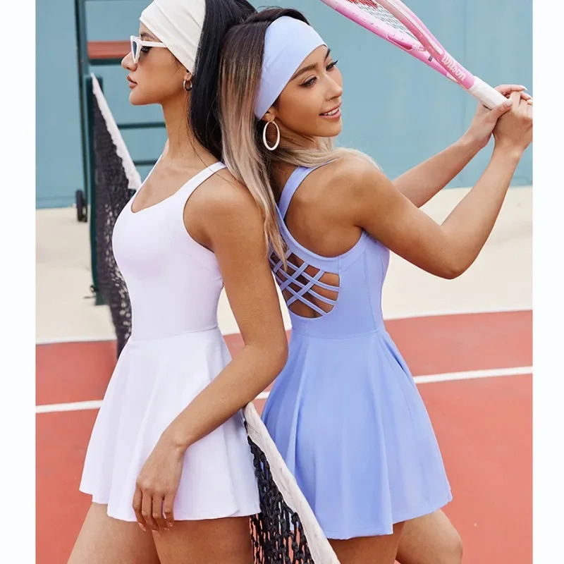 Badminton Youtube 2026 - Vestido de tenis para mujer, conjuntos