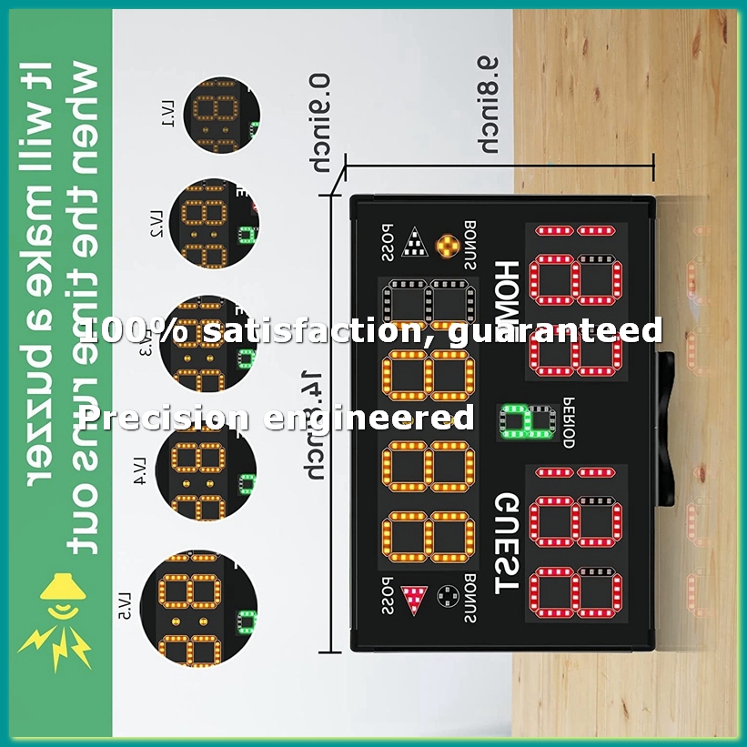Scoreboard Digital - Marcador electrónico de baloncesto, marcador digital