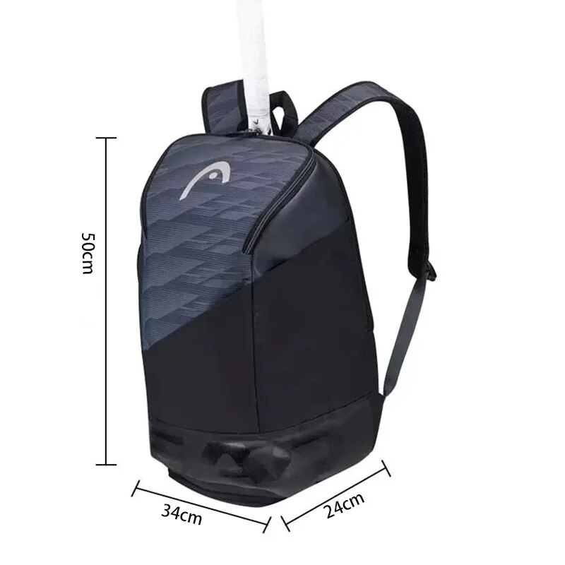 Mochila de tenis HEAD Djokovic - Badminton Rules reseña y precio