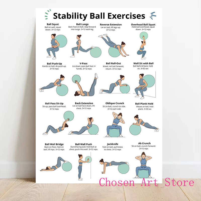 Póster con horario de ejercici - Badminton Poster reseña y precio