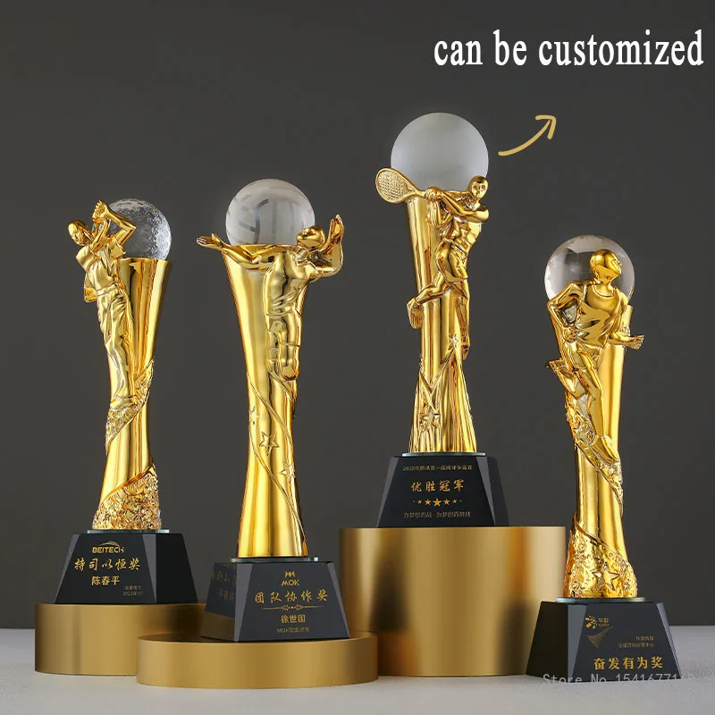 Trofeo de resina personalizado - Badminton Europe reseña y precio