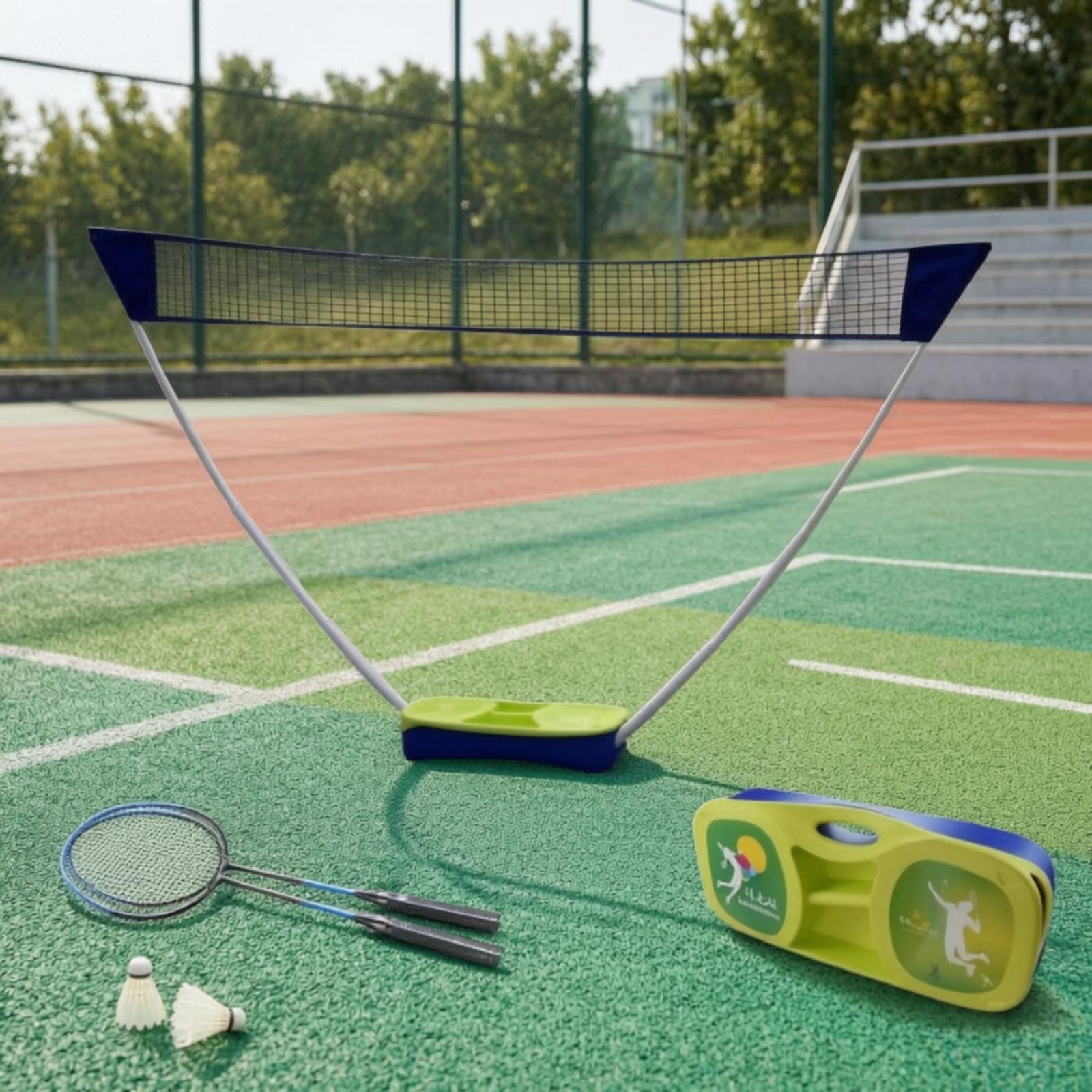 Red de bádminton con soporte,  - Badminton Poster reseña y precio