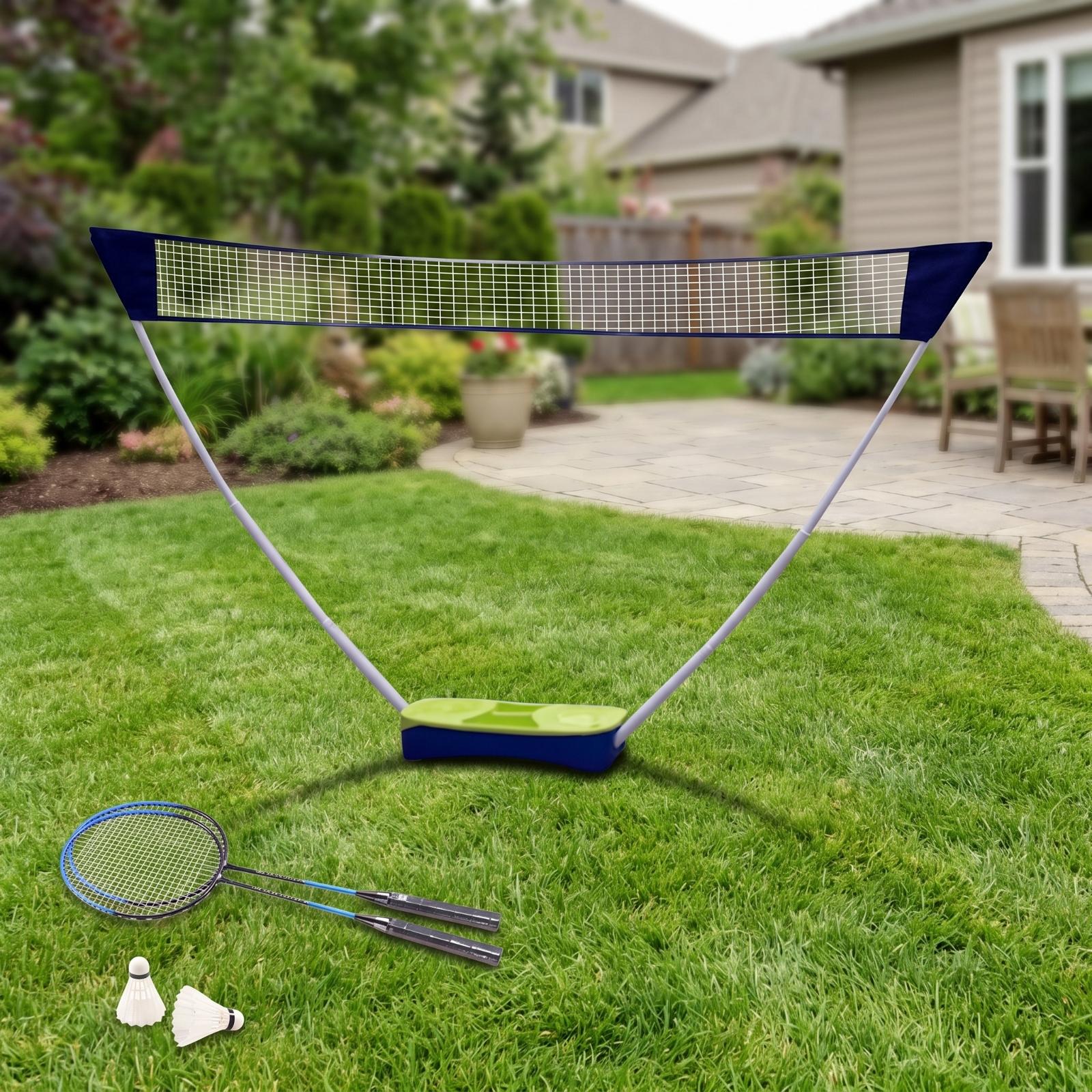 Red de bádminton con soporte,  - Badminton Poster reseña y precio