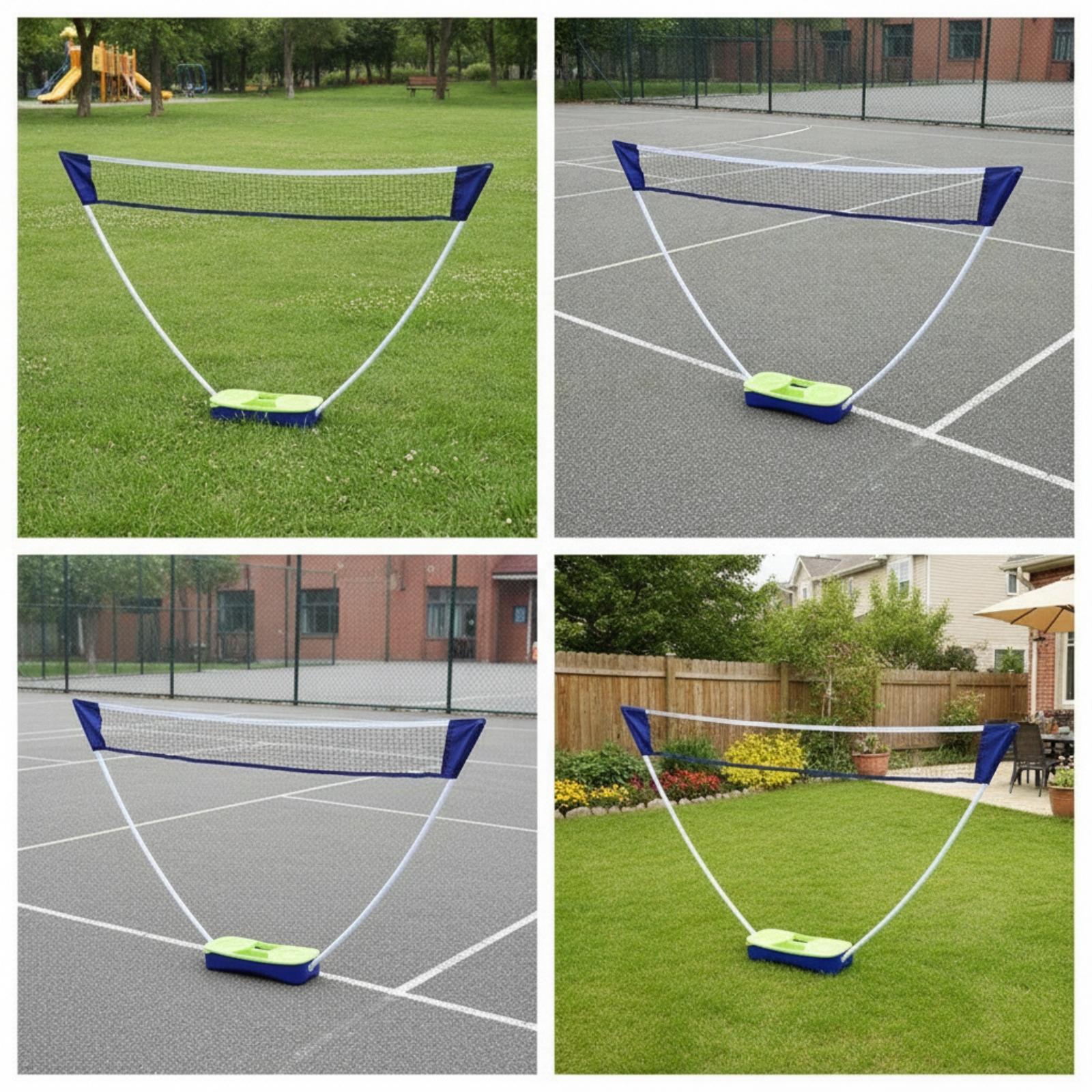Red de bádminton con soporte,  - Badminton Poster reseña y precio