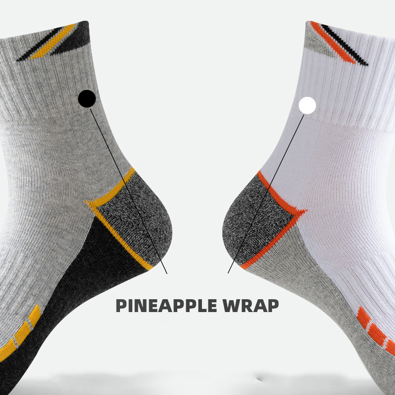 Calcetines de algodón de tenis - Ankle Support Badminton reseña y precio