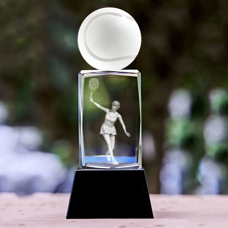 Trofeo de Cristal Personalizad - Badminton Europe reseña y precio