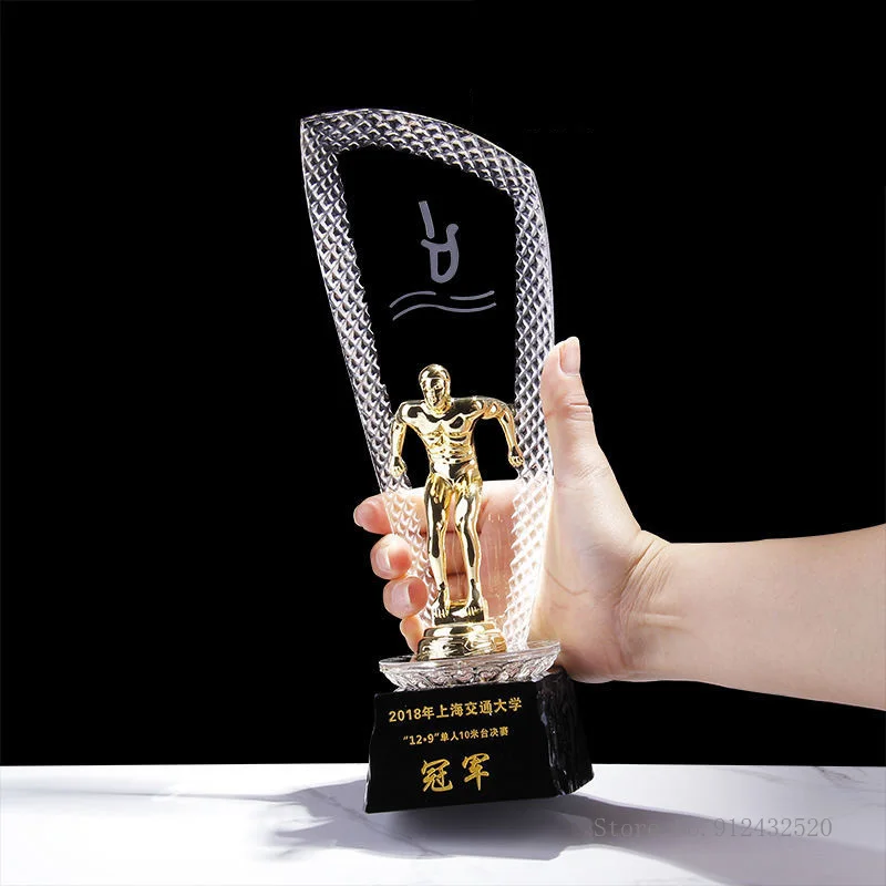 Trofeo de Cristal Personalizad - Badminton Europe reseña y precio