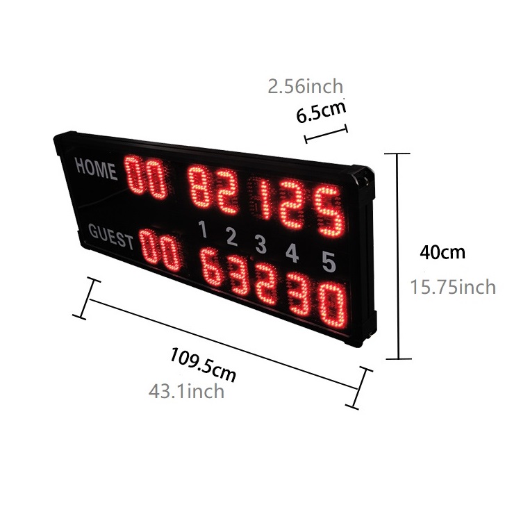 Fabricación de placar Led impe - Scoreboard Digital reseña y precio