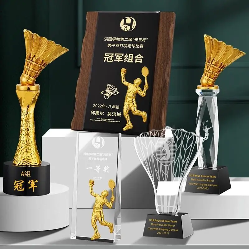 Trofeo Deportivo Personalizado - Badminton Europe reseña y precio